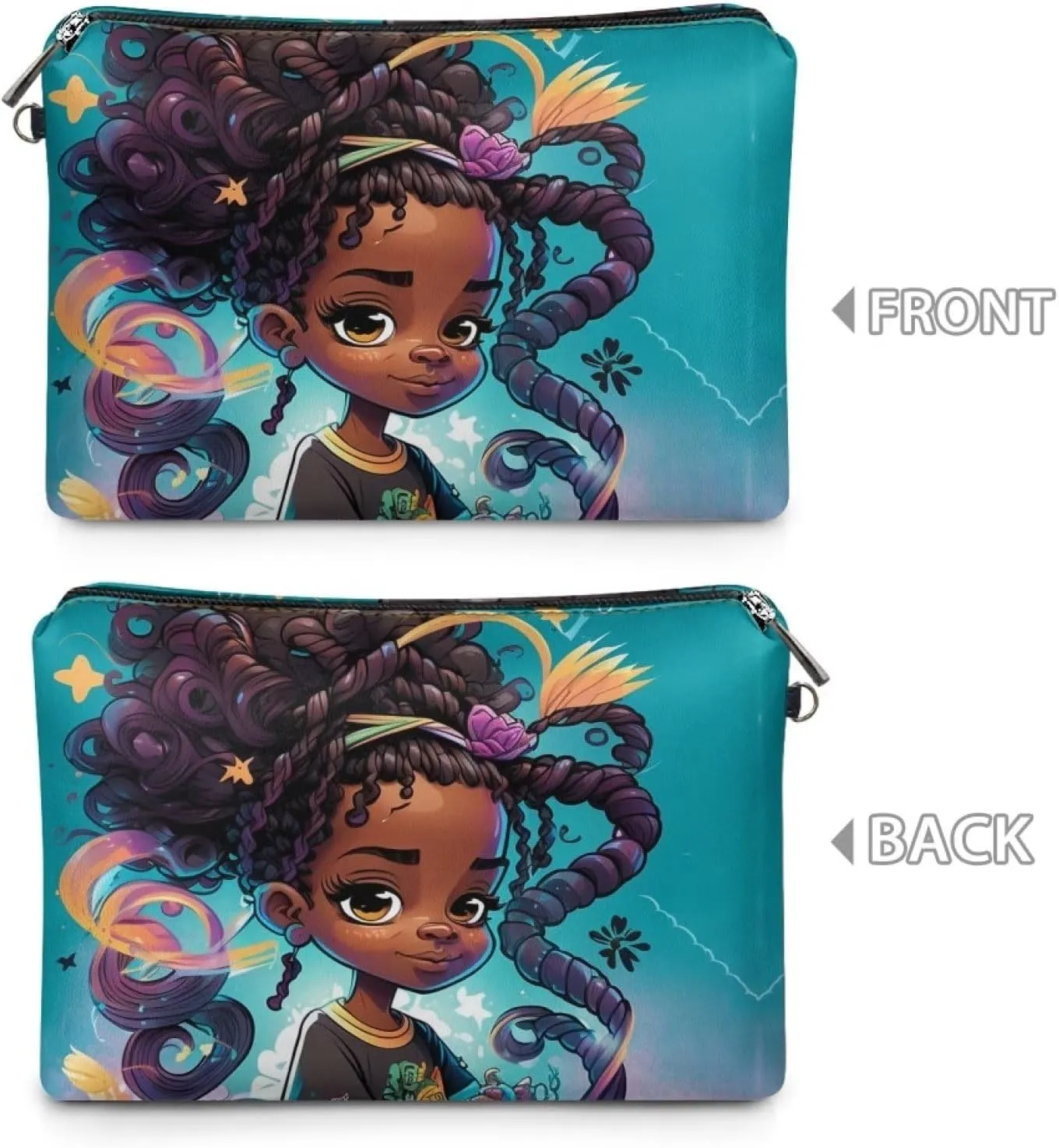 TODIYADDU Clutches for Women Evening Womens Travel Toiletry Bag Makeup Organizer Bag Travel Handbag Storage Organizer Gifts