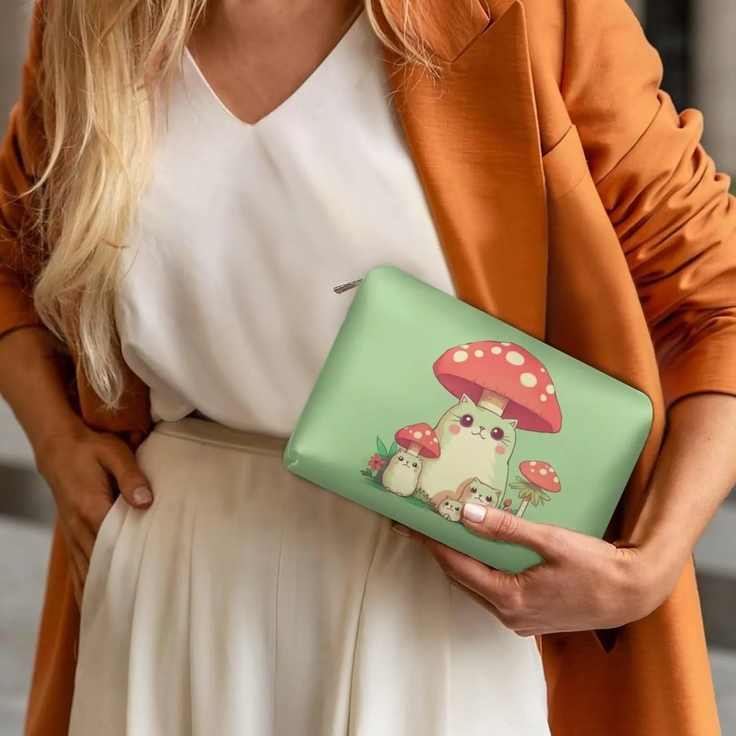 TODIYADDU Clutches for Women Evening Womens Travel Toiletry Bag Makeup Organizer Bag Travel Handbag Storage Organizer Gifts
