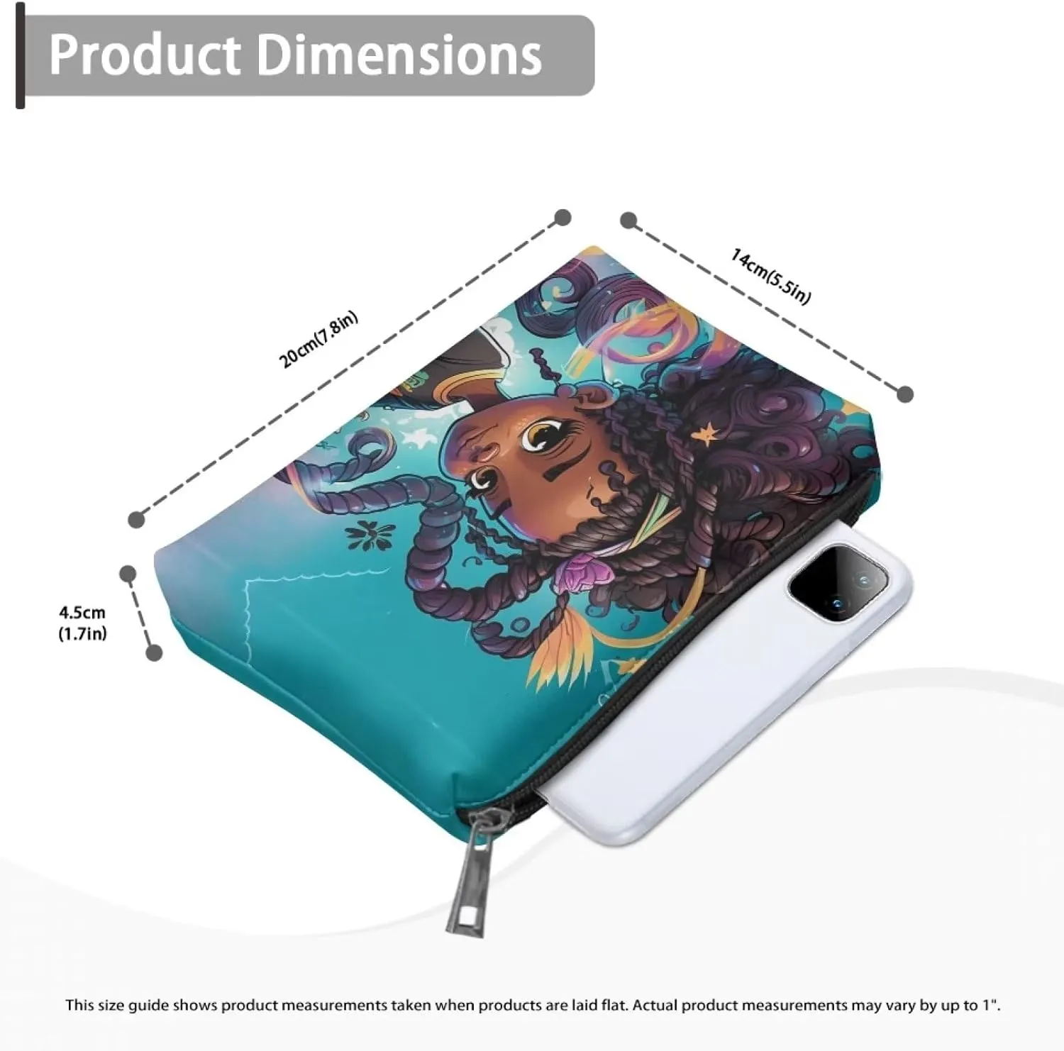 TODIYADDU Clutches for Women Evening Womens Travel Toiletry Bag Makeup Organizer Bag Travel Handbag Storage Organizer Gifts