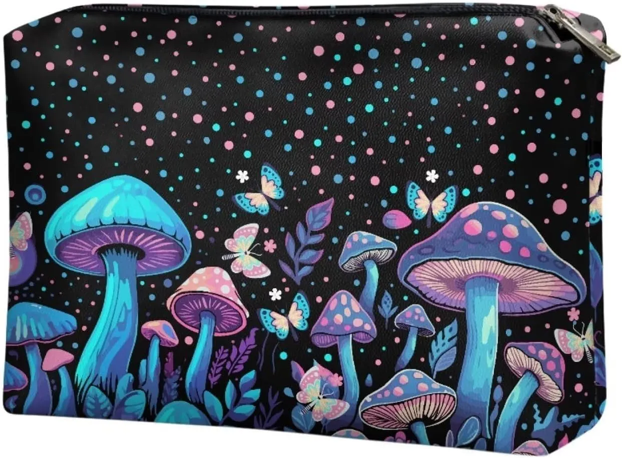 TODIYADDU Clutches for Women Wedding Makeup Organizer Bag Travel Skin Care Bag Makeup Pouch for Purse Handbag Storage Gifts