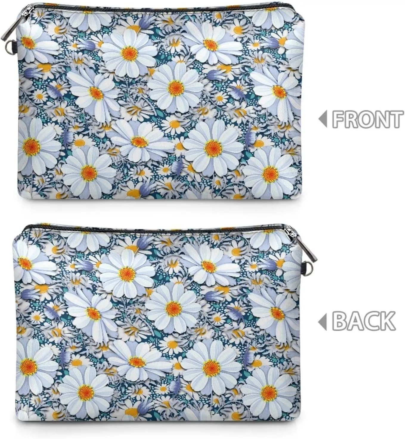 TODIYADDU Clutches for Women Wedding Makeup Organizer Bag Travel Skin Care Bag Makeup Pouch for Purse Handbag Storage Gifts