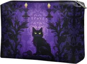 TODIYADDU Clutches for Women Wedding Makeup Organizer Bag Travel Skin Care Bag Makeup Pouch for Purse Handbag Storage Gifts