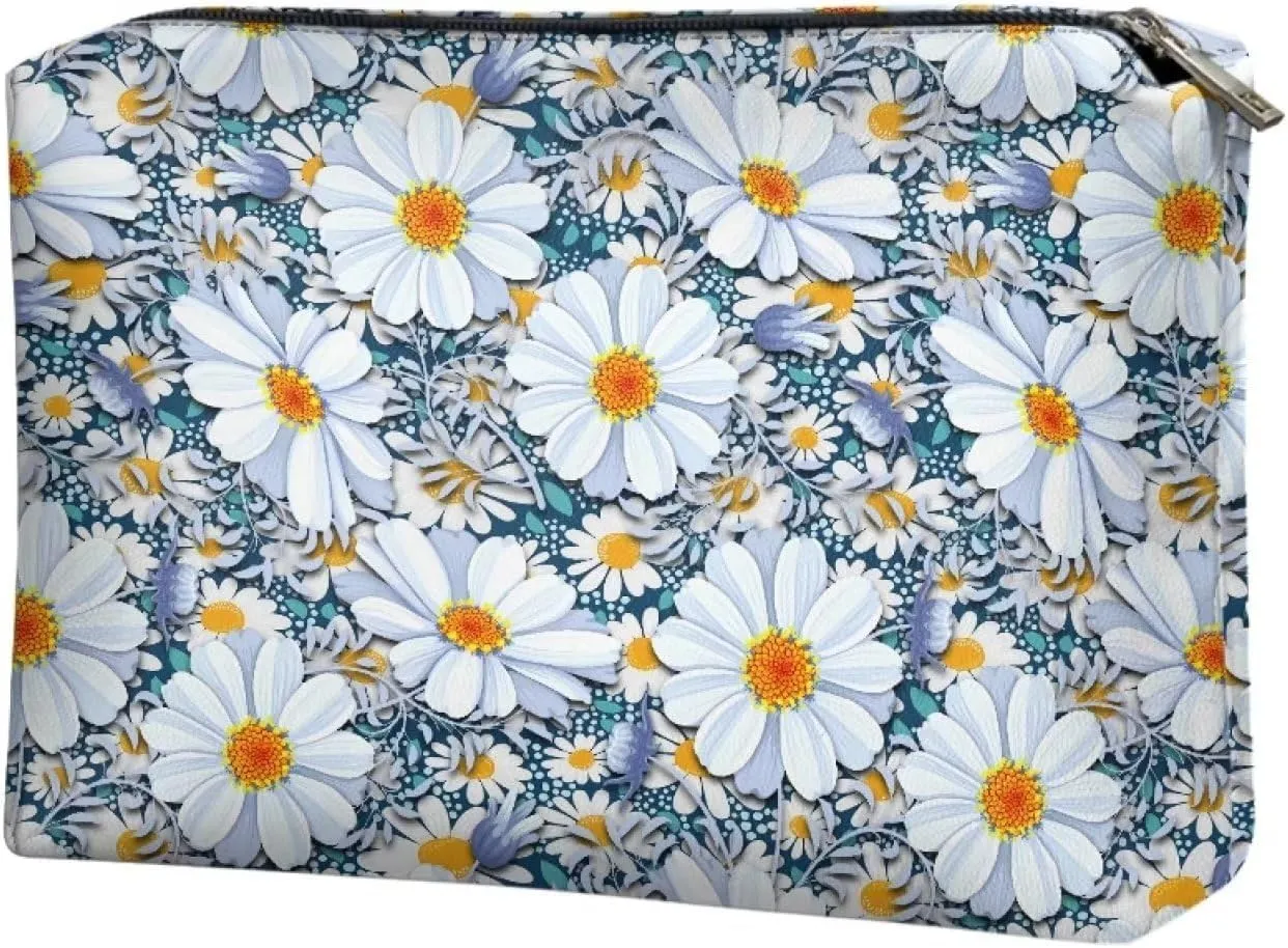 TODIYADDU Clutches for Women Wedding Makeup Organizer Bag Travel Skin Care Bag Makeup Pouch for Purse Handbag Storage Gifts
