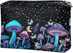 TODIYADDU Clutches for Women Wedding Makeup Organizer Bag Travel Skin Care Bag Makeup Pouch for Purse Handbag Storage Gifts