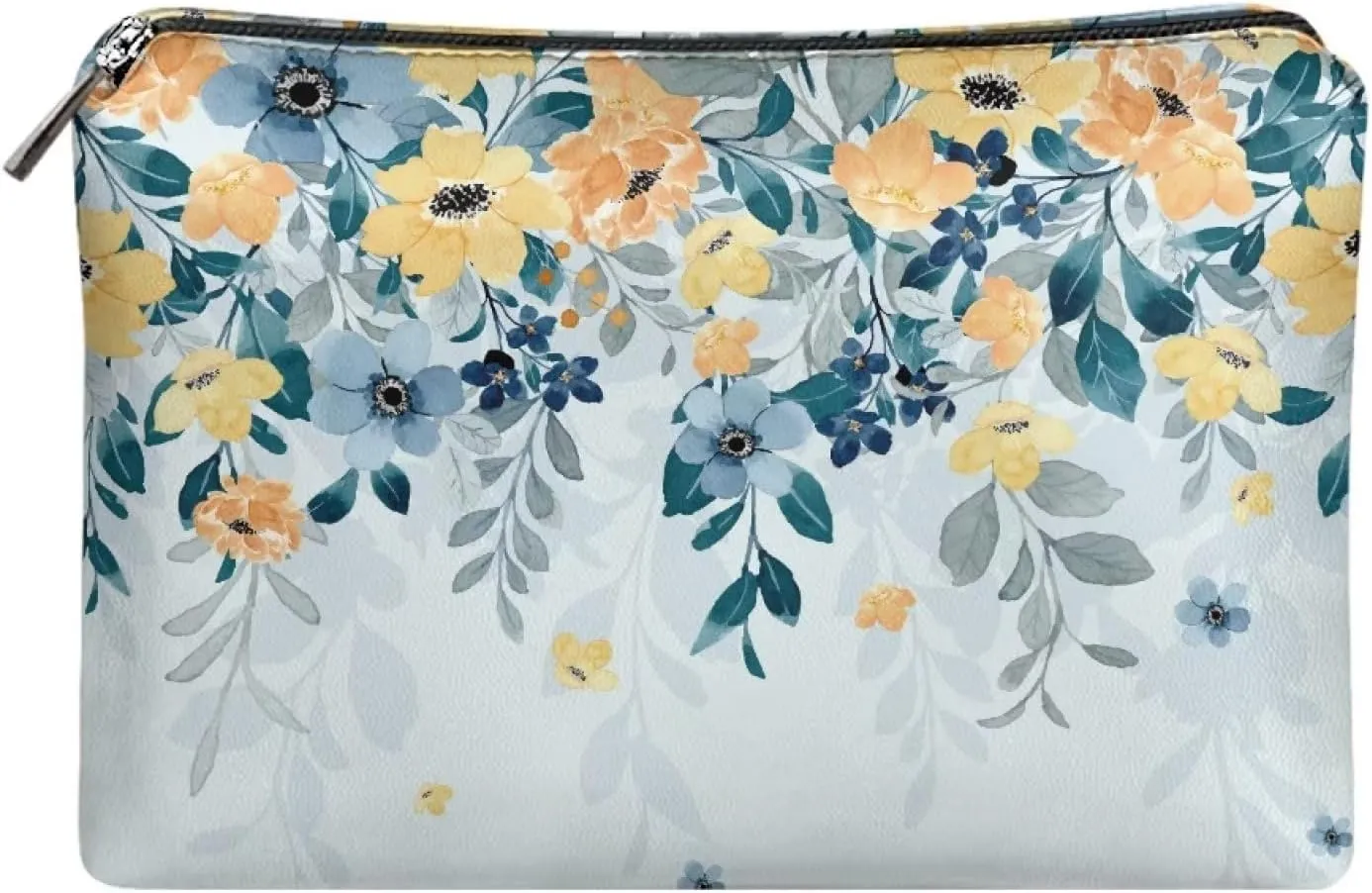 TODIYADDU Women Clutch Purse Evening Small Makeup Organizer Bag Travel Leather Toiletry Bag Clutches for Wedding and Party
