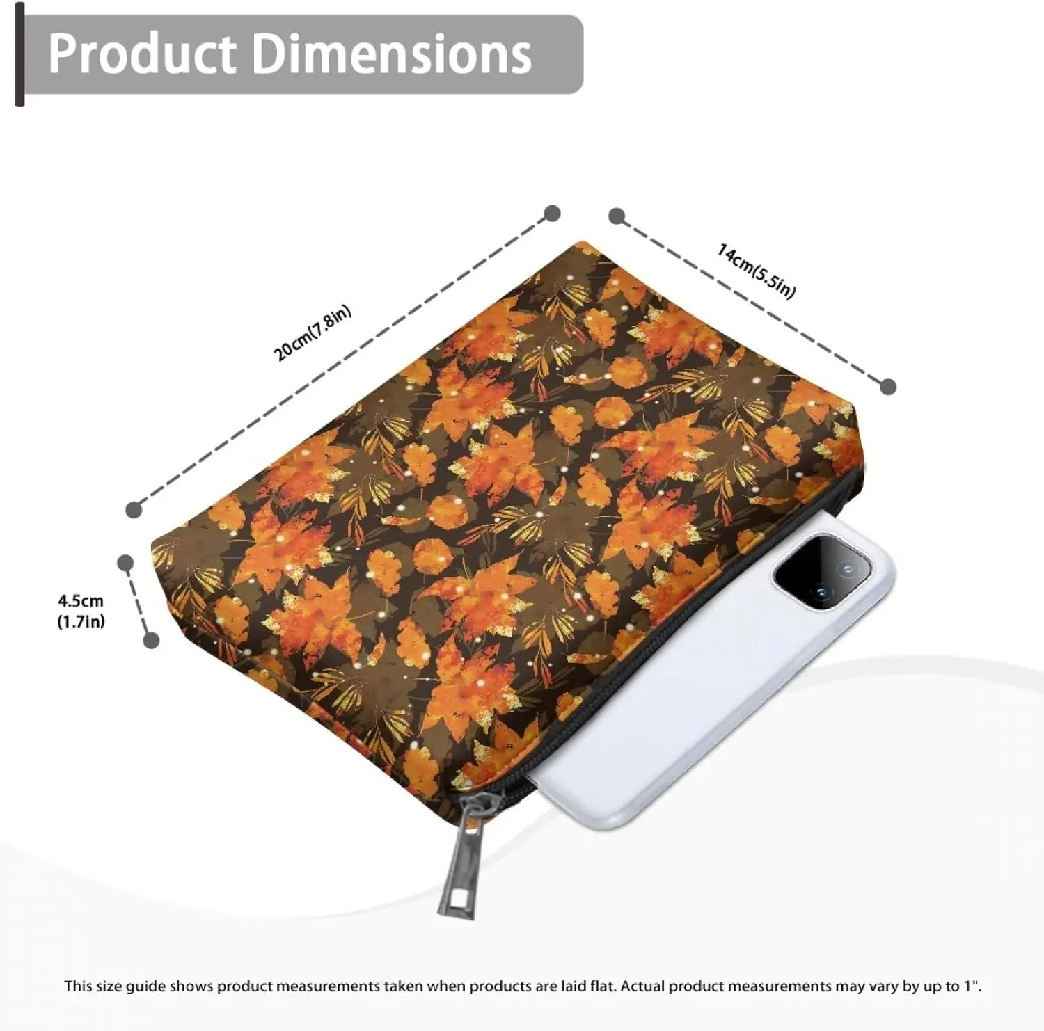 TODIYADDU Womens Clutch Wallet Toiletry Travel Bag Makeup Travel Bag Organizer Evening Bags and Clutches Travel Cosmetic Bag