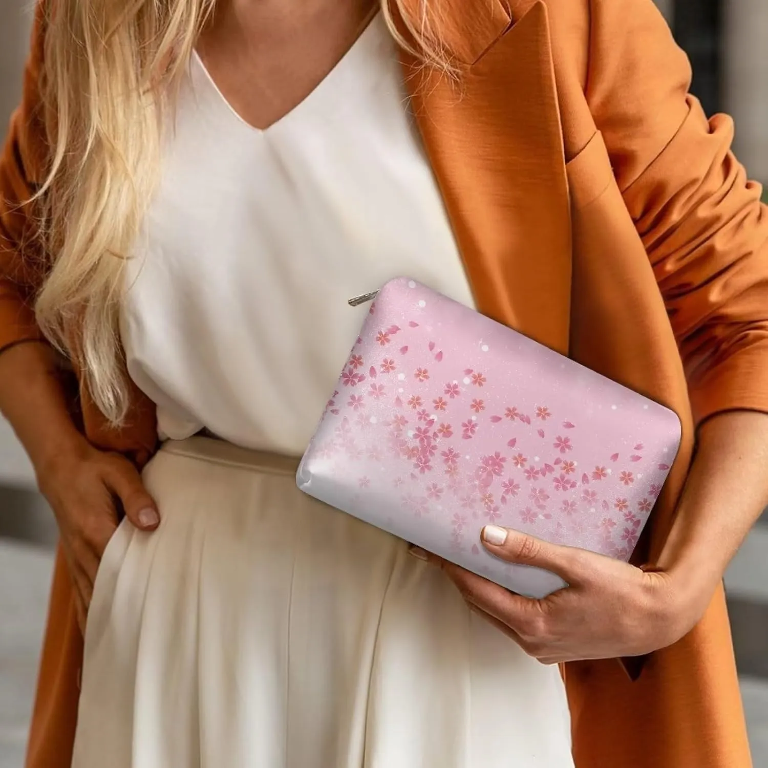 TODIYADDU Womens Clutch Wallet Toiletry Travel Bag Makeup Travel Bag Organizer Evening Bags and Clutches Travel Cosmetic Bag