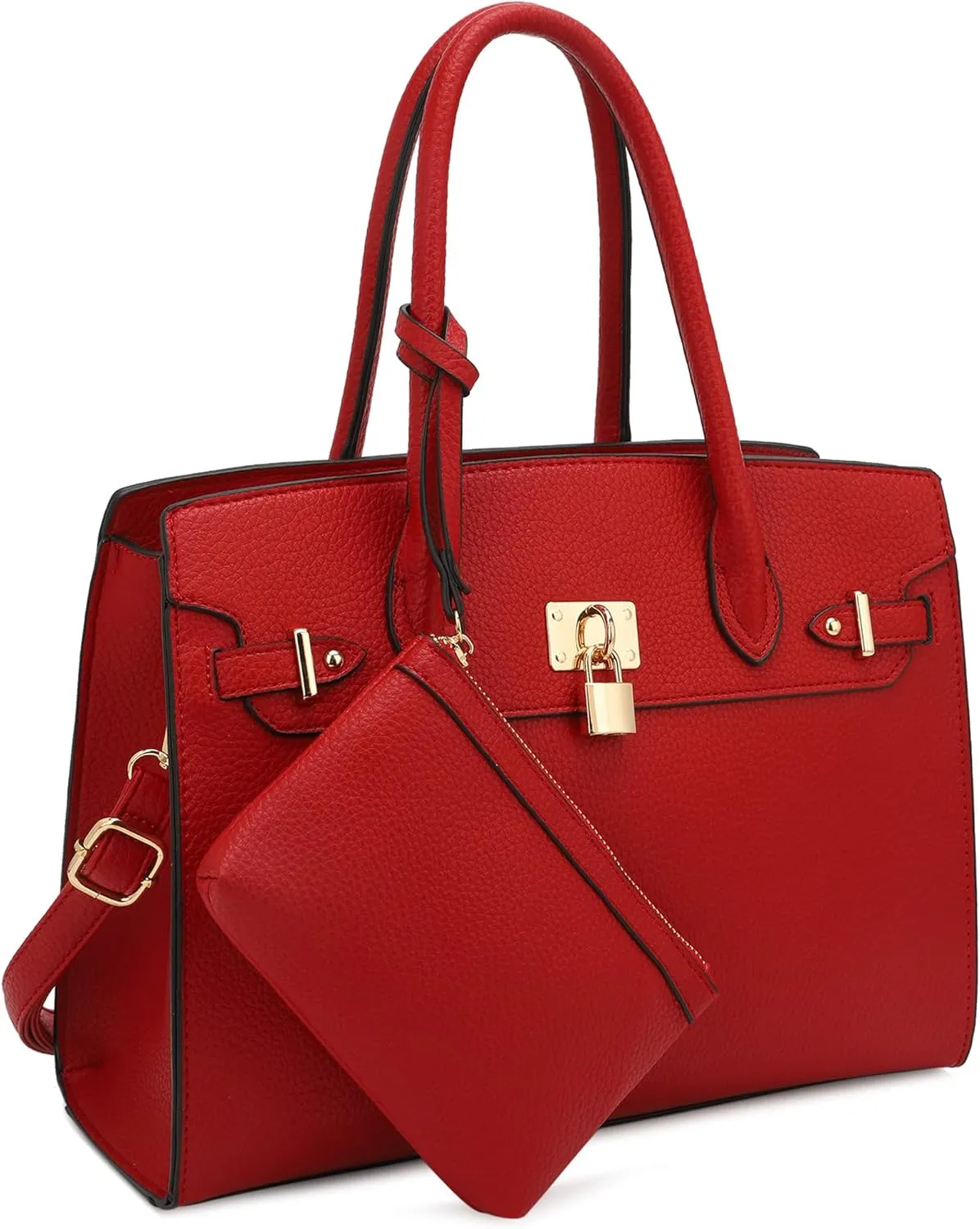Top Handle Bag For Women, Crossbody Designer Satchels, Adjustable Strap With Wallet For Ladies 3pcs