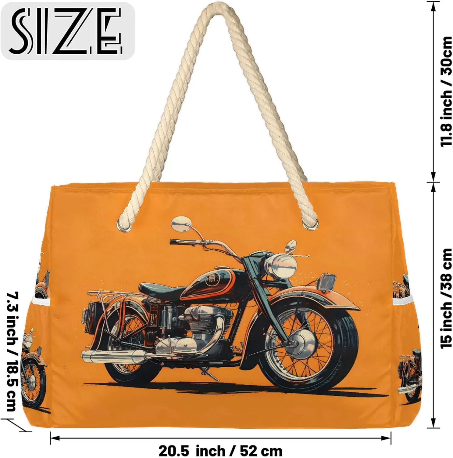 Tote Beach Bags for Women with Zipper Large Waterproof Sandproof Swim Pool Gym Travel Bag