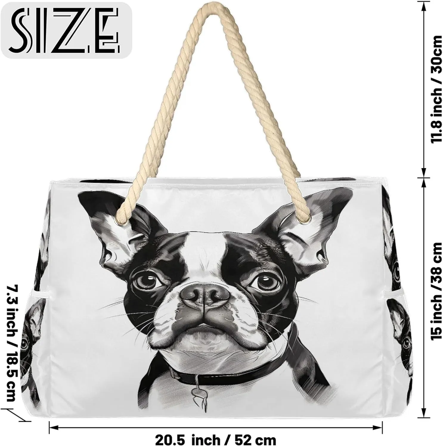 Tote Beach Bags for Women with Zipper Large Waterproof Sandproof Swim Pool Gym Travel Bag