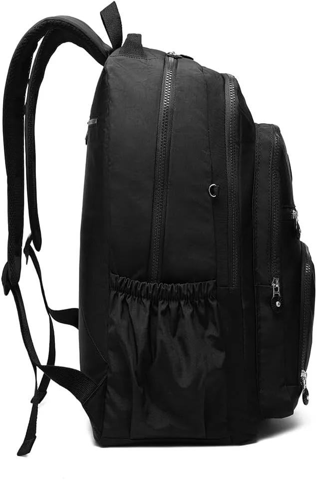 Travel Backpack, Laptop Backpacks for Men Women, Water Resistant College Backpacks Airline Approved Business Work Bag with USB Charging Port Fits 18.3 Inch Computer Bookbags, Rose Red