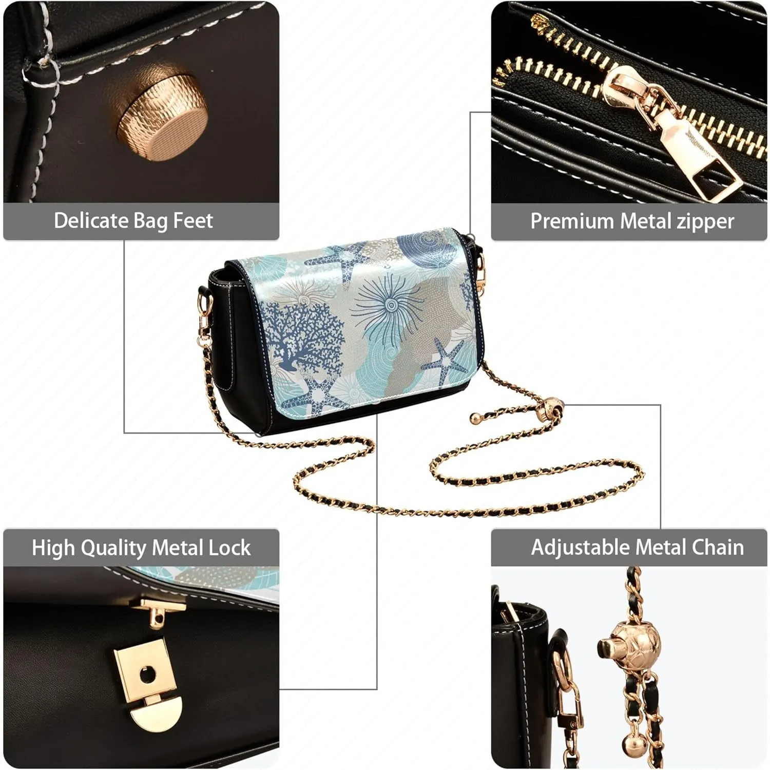 Valentine's Day Red Heart Women Shoulder Leather Bags Waterproof Women Crossbody Purse Medium Handbag with Strap