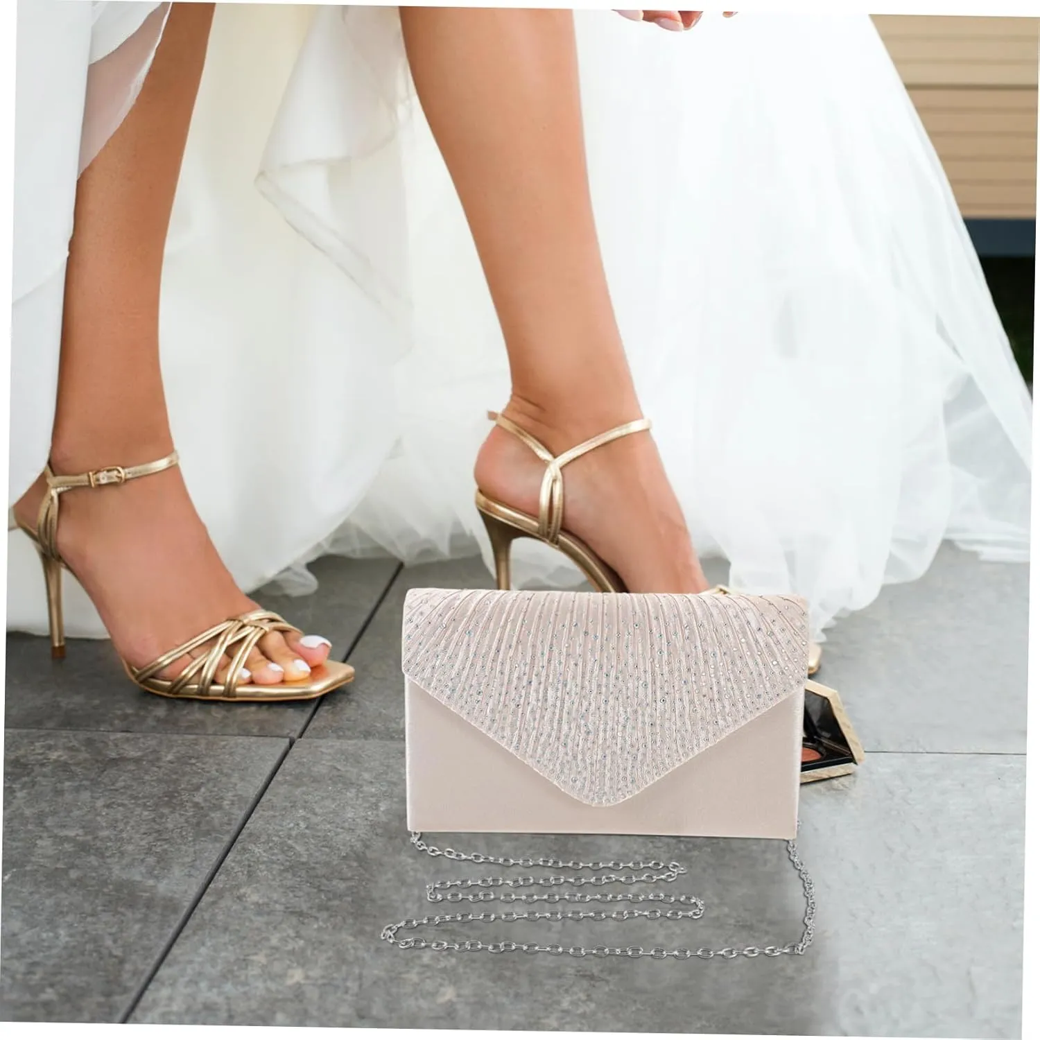 VALICLUD Dinner Bag Bridal Clutch Evening Clutch Wedding Clutch Envelope Purse Evening Handbags Clutch Bags for