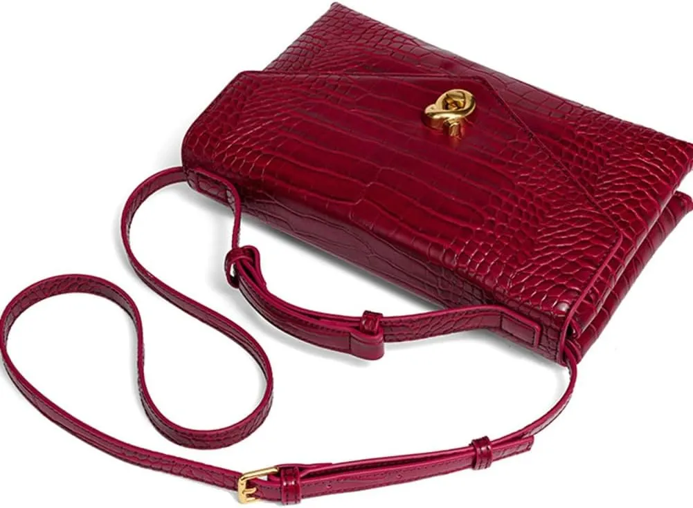 Vegan Leather Tote Bag Shoulder Handbag for Women Designer Crossbody Bag Evening Purse Leather Envelope Clutch Satchels 2025