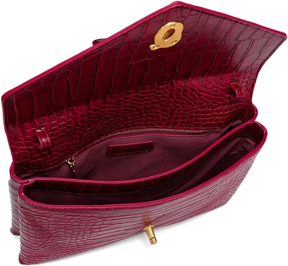 Vegan Leather Tote Bag Shoulder Handbag for Women Designer Crossbody Bag Evening Purse Leather Envelope Clutch Satchels 2025