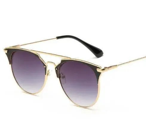 Vintage Round Luxury Sunglasses