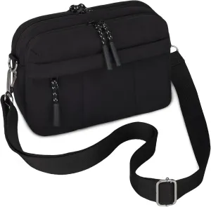 VONAL Small Crossbody Bags for Women Travel Purses Puffer Lightweight Nylon Quilted Puffy Bag Handbags with Multiple Pockets