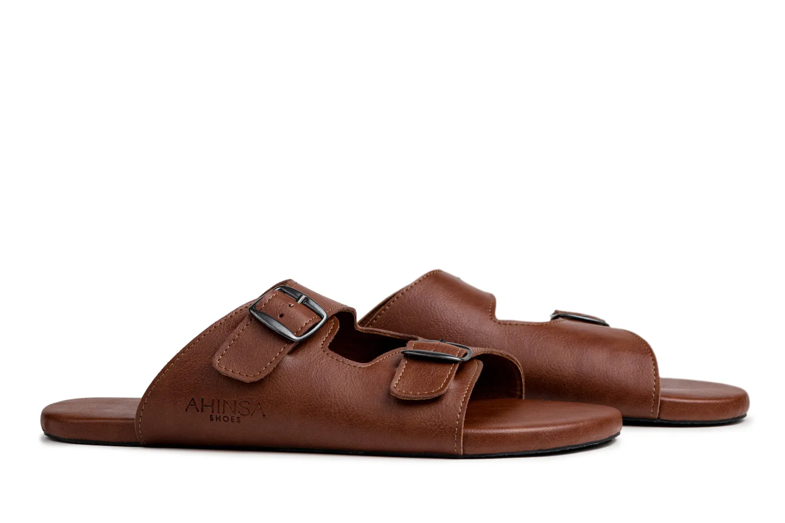 Women's Comfort slip-on sandals brown