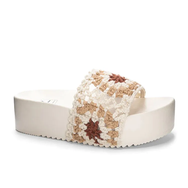 Worble Crochet Platform Sandal