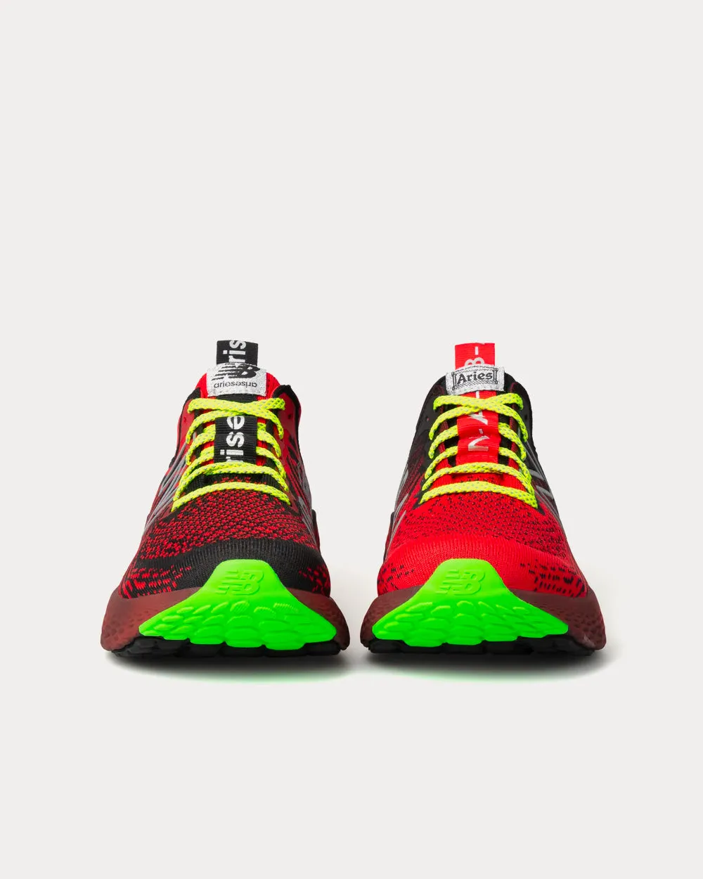 x Aries M1080 Red / Black Running Shoes