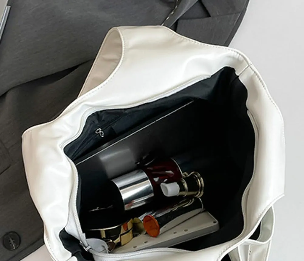 Y2k 90s Studded Hobo Bags Women PU Leather Punk Crescent Crossbody Purse Satchels Trendy Underarm Shoulder Tote Handbag